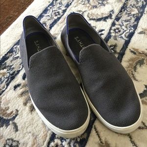 Rothys steel Grey Sneakers - Size 12